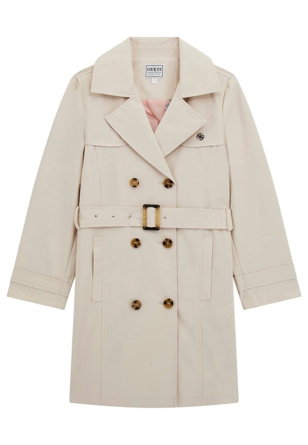 JUNIOR CANVAS LS - Trenchcoat - beige