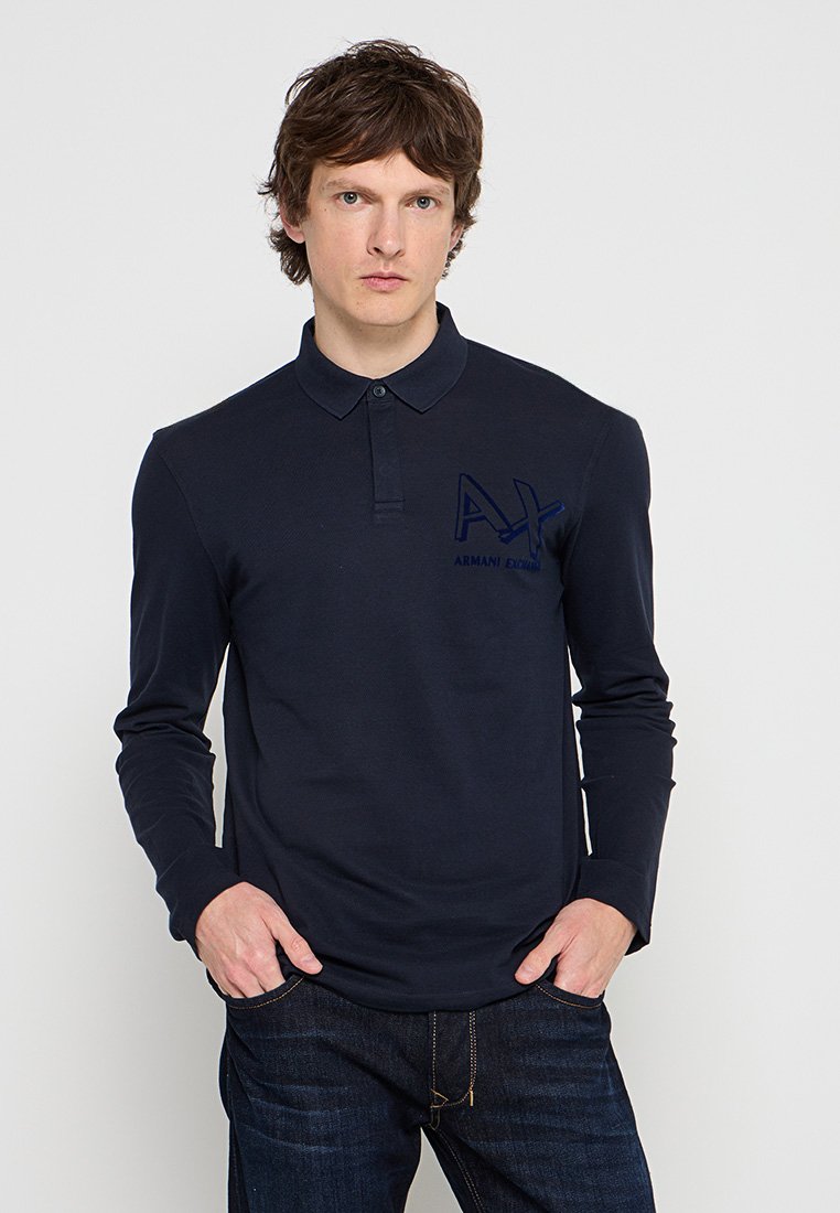 Armani Exchange Poloshirt blauw