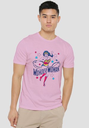 Cotton Soul, DC WONDER STARS - Print T-shirt - pink