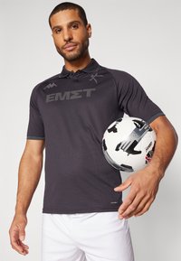 Kappa Gara KOMBAT KALLITHEA - Futballmez - black