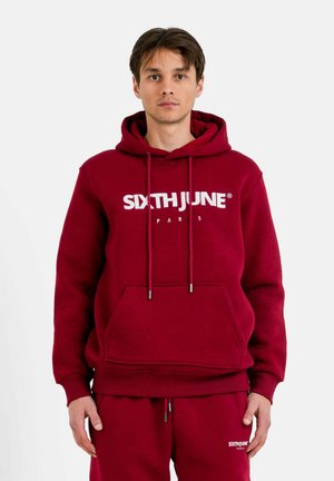 Hoodie - burgundy