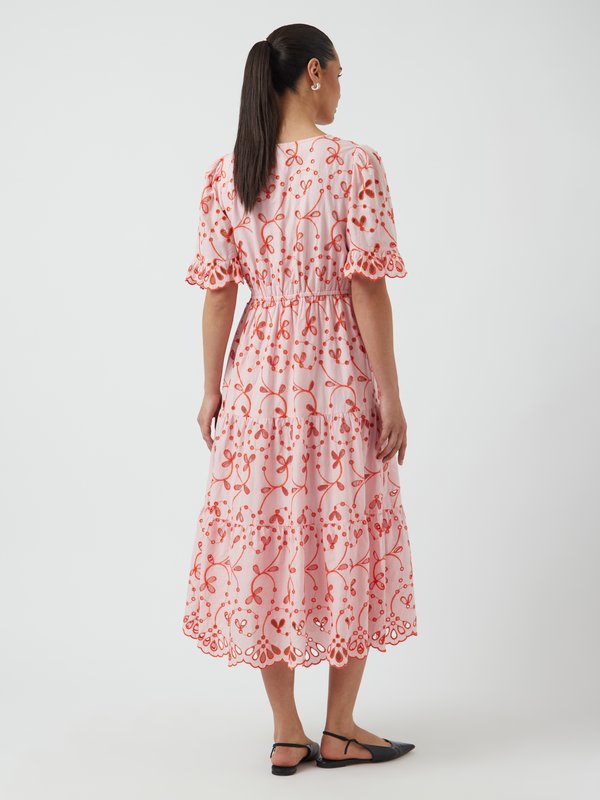 YASKANIKKA CONTRAST MIDI DRESS - Day dress - coral blush4