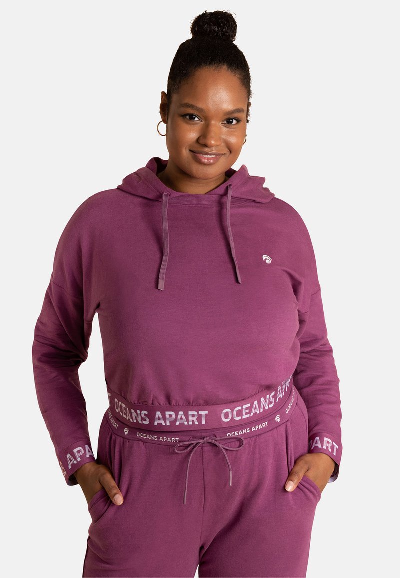 OCEANSAPART Hoodie donkerroze