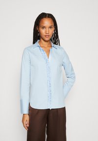 Mos Mosh SYBEL - Gombos blúz - cashmere blue