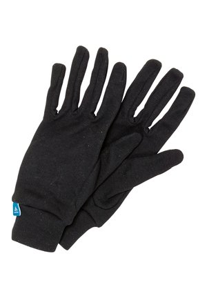 - black - TOMMY melange/schwarz JUNIOR Fingerhandschuh black GORE-TEX Reusch