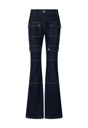 LIU JO, LIU JO FLARE JEANS WITH POCKETS - Τζιν καμπάνα - blue
