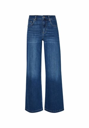 Liu Jo Jeans HIGH-WAISTED SUPER - Jeans a zampa - dark blue denim