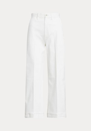 Polo Ralph Lauren CHINO WIDE-LEG PANT - Kelnės - warm white