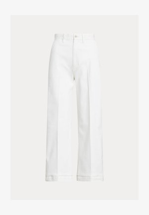 Polo Ralph Lauren CHINO WIDE-LEG PANT - Kelnės - warm white