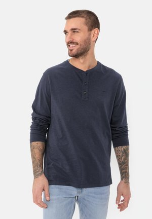 camel active Langarmshirt - night blue