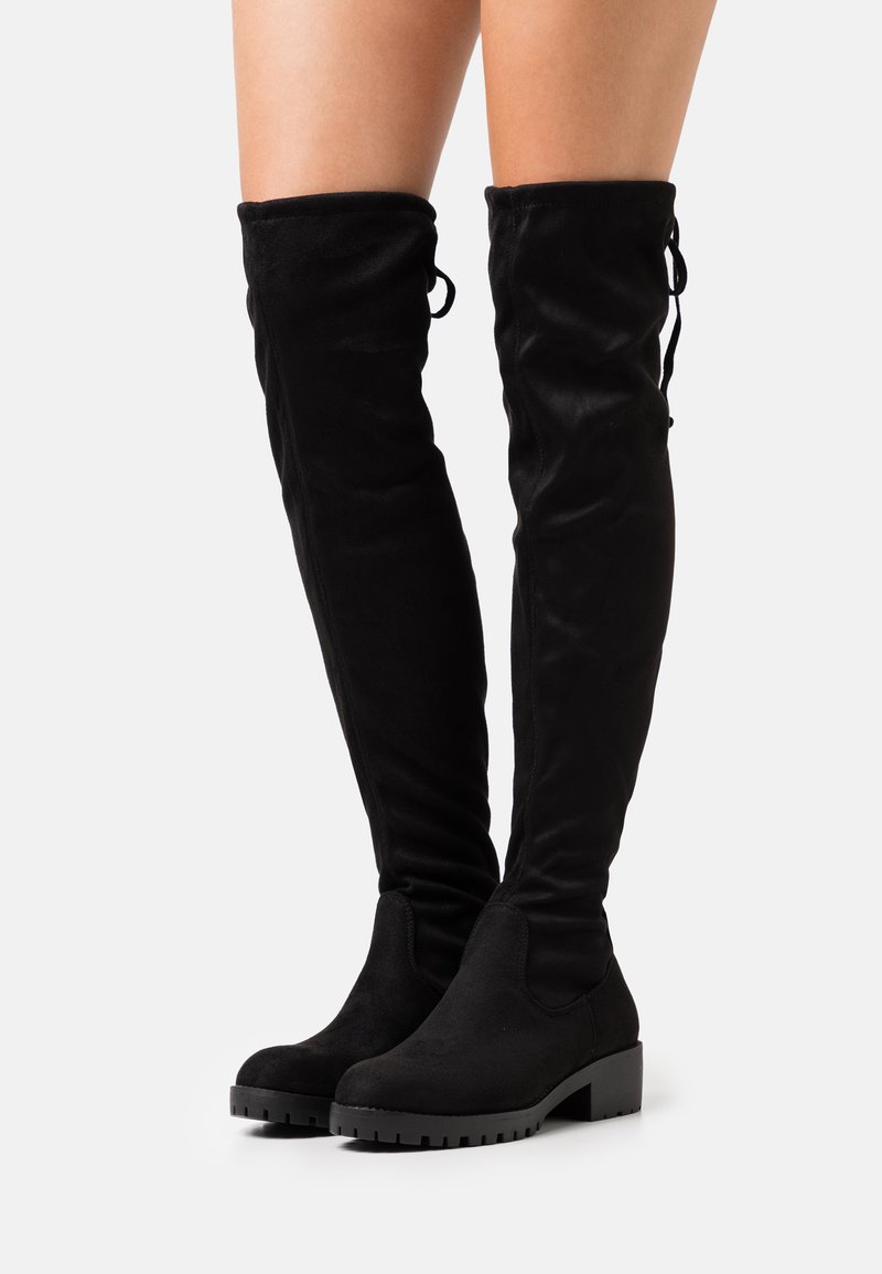 Damen Sneaker | Anna Field Overknees black/schwarz - PU74497 Damen Sneaker | Anna Field Overknees black/schwarz - PU74497