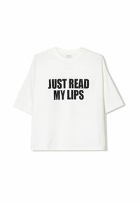 OVERSIZE - SHORT SLEEVE   - T-Shirt print - beige