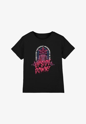 NETFLIX, STRANGER THINGS DEMOGORGON SURVIVAL - Print T-shirt - black