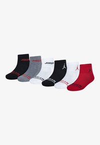 Jordan - JORDAN LEGEND ANKLE 6 PACK - Chaussettes de sport - gym red/black Image miniature 1