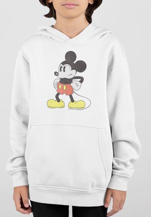 MICKEY CLASSIC MIGHTIEST MOUSE - Kapuzenpullover - white