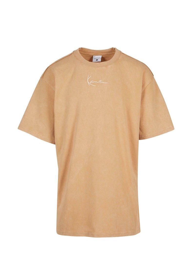 Karl Kani T-shirt print zandkleur Karl Kani T-shirt print zandkleur