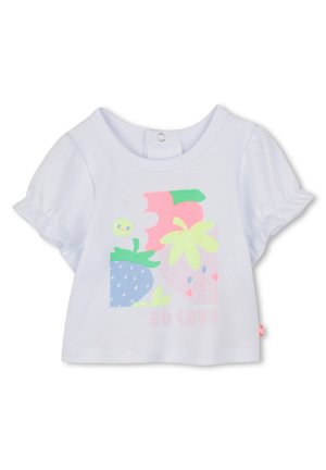 KURZÄRMELIGES  - T-shirt imprimé - blanc