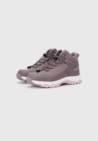 Viking AKKAR MID - Høye joggesko - plum/pink