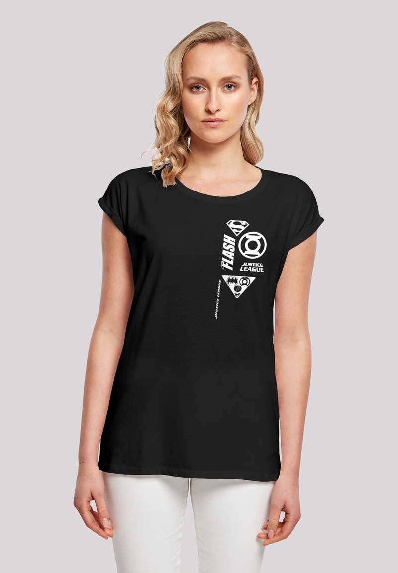 F4NT4STIC DC COMICS - T-shirts med print - black