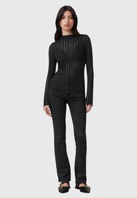 AllSaints AKI LS - Maglietta a manica lunga - black