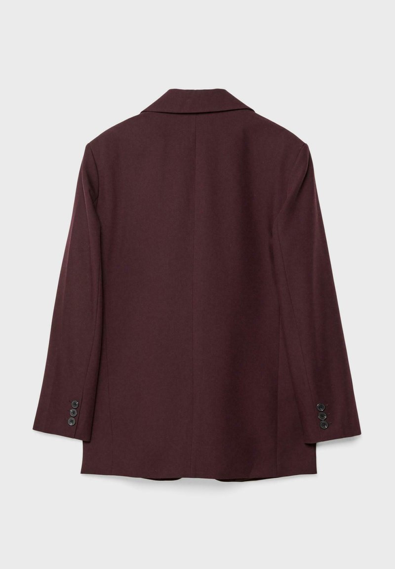 Stradivarius Cappotto corto bordeaux