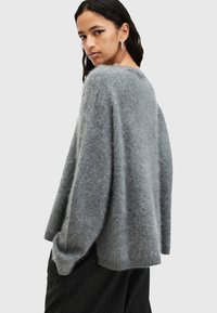 AllSaints CREW NECK - Neule - grey marl