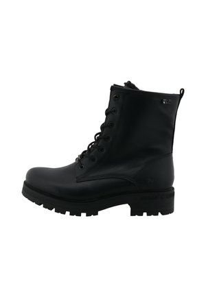 Mustang Bottines à plateau - black