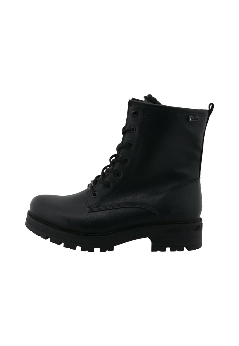 Mustang Botines con plataforma - black