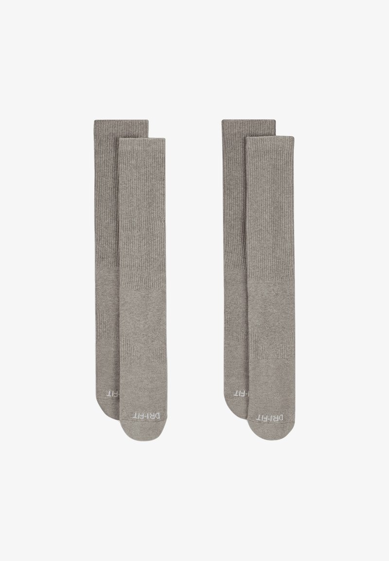 Nike Sportswear U NK ED CSH CREW 2PACK EMBRDY - Socken - grauweiss