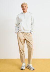 New Balance SPORT ESSENTIALS HOODIE - Sportinis megztinis - ash heather