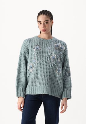 YASFINDA  - Svetrík - dusty blue