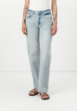TESS TROUSER - Loose Jeans - light blue denim