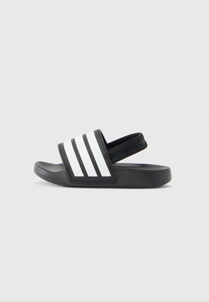 ADILETTE UNISEX - Chanclas de baño - core black/white