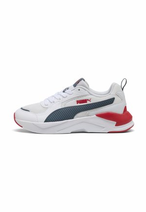 Puma, X-RAY 4 SNEAKERS UNISEX - Matalavartiset tennarit - white-evening blue-for all time red