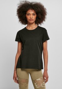 Urban Classics - BOXY TEE - T-shirt basic - black Miniatuurafbeelding 1