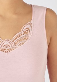 Damart AVEC GUIPURE  - Top - rose