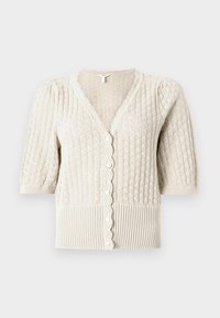 OBJNOEMI CARDIGAN  - Cardigan - sandshell