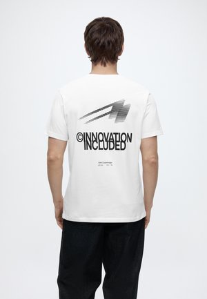 ARKK Copenhagen BASIC TEE UNISEX - T-shirts print - off-white