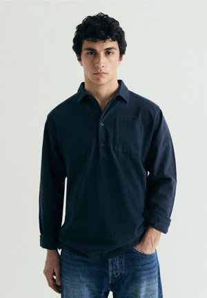 Scalpers, SCALPERS FLAME POLERA POLO - Polo - dark navy
