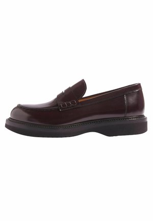 Obuća za navlačenje - burgundy brushed calf