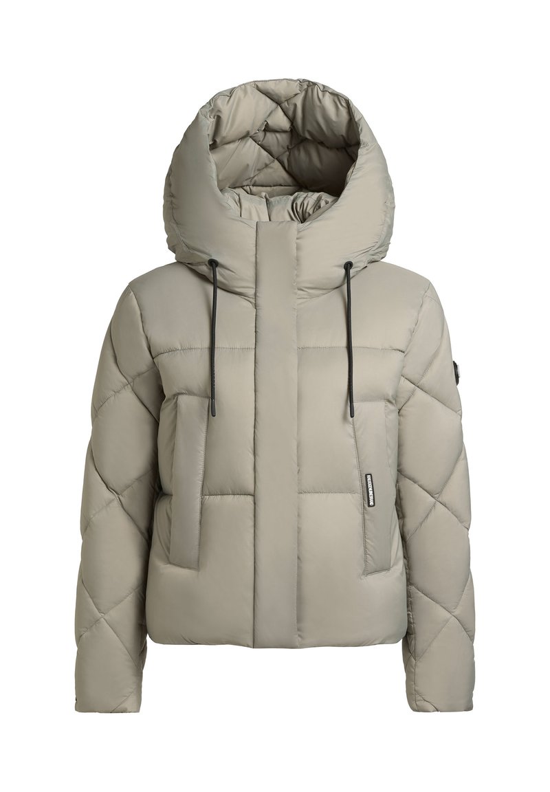 khujo Winterjas lichtgroen