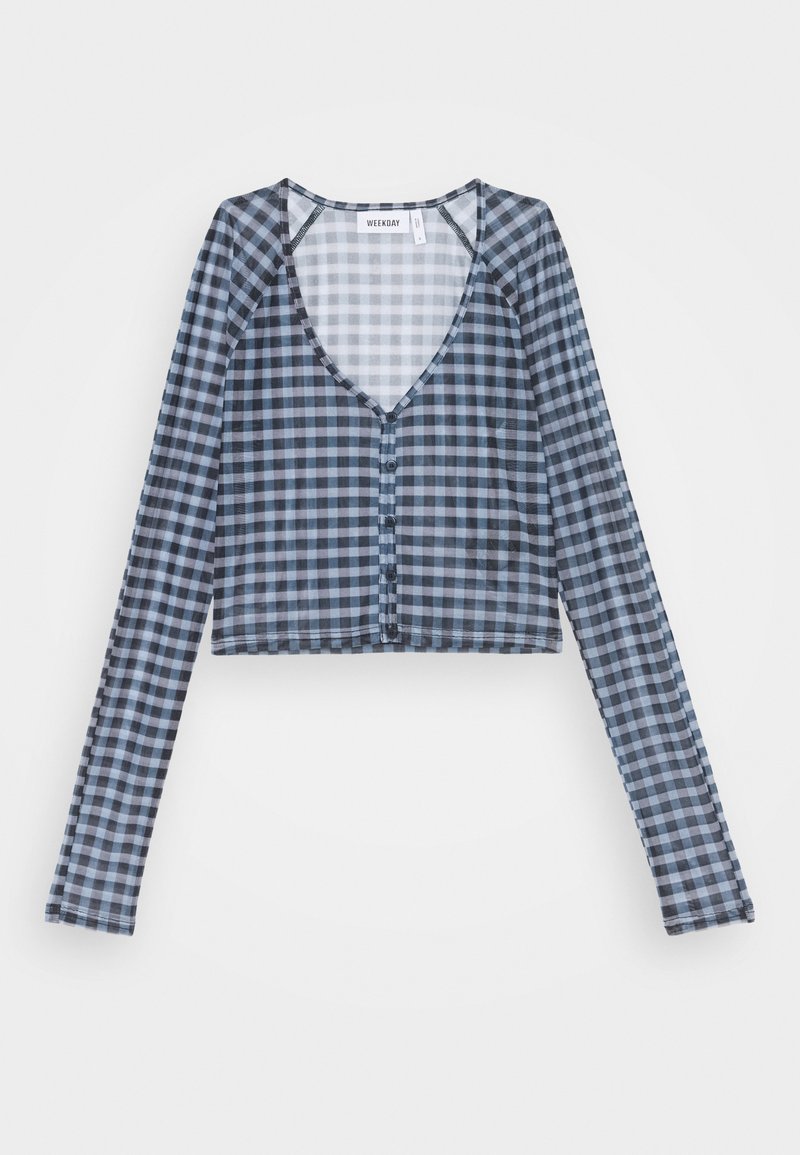 Weekday Longsleeve donkerblauw