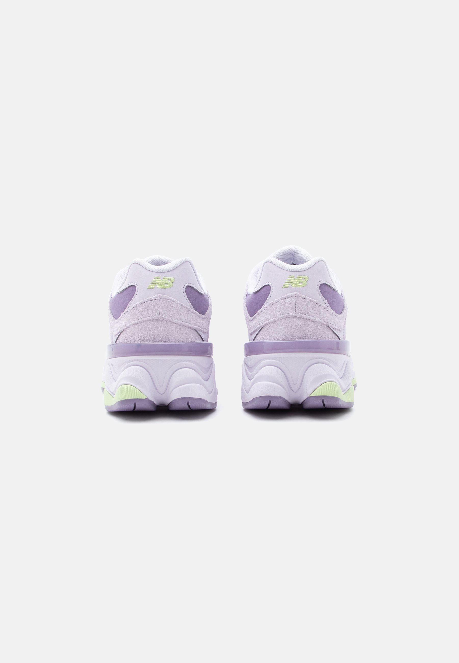 New Balance 9060 UNISEX - Sneakers low - taro/dry lime/roz deschis
