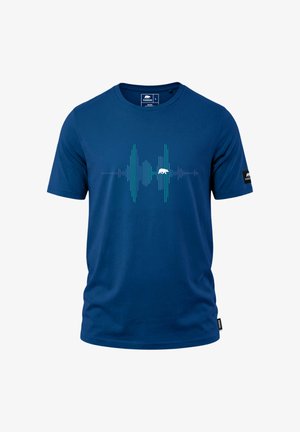 FORSBERG, T-shirt imprimé - blau
