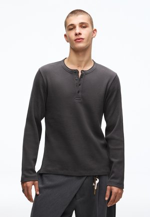 HENLEY COLLAR - Bluzka z długim rękawem