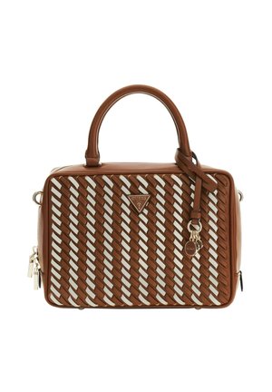 Guess, KORA BOX SATCHEL - Sac à main - caramel