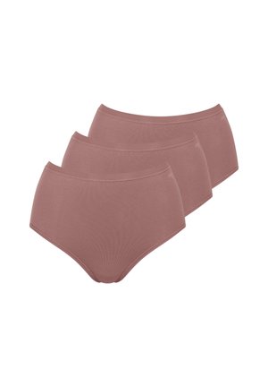 Sloggi GO DAILY HIGHWAIST 3 PACK - Slip - cacao