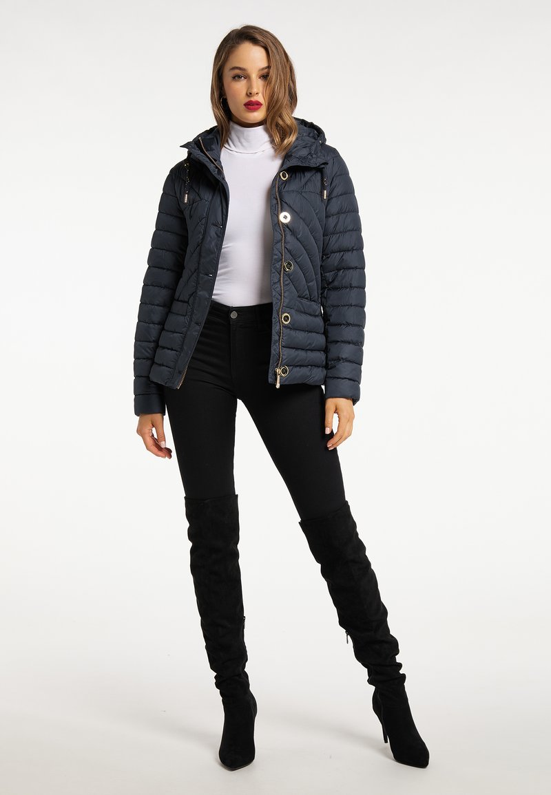 Damen Leichte Jacken | faina FAINA CASPIO Daunenjacke dunkelmarine/dunkelblau - BD07904 Damen Leichte Jacken | faina FAINA CASPIO Daunenjacke dunkelmarine/dunkelblau - BD07904