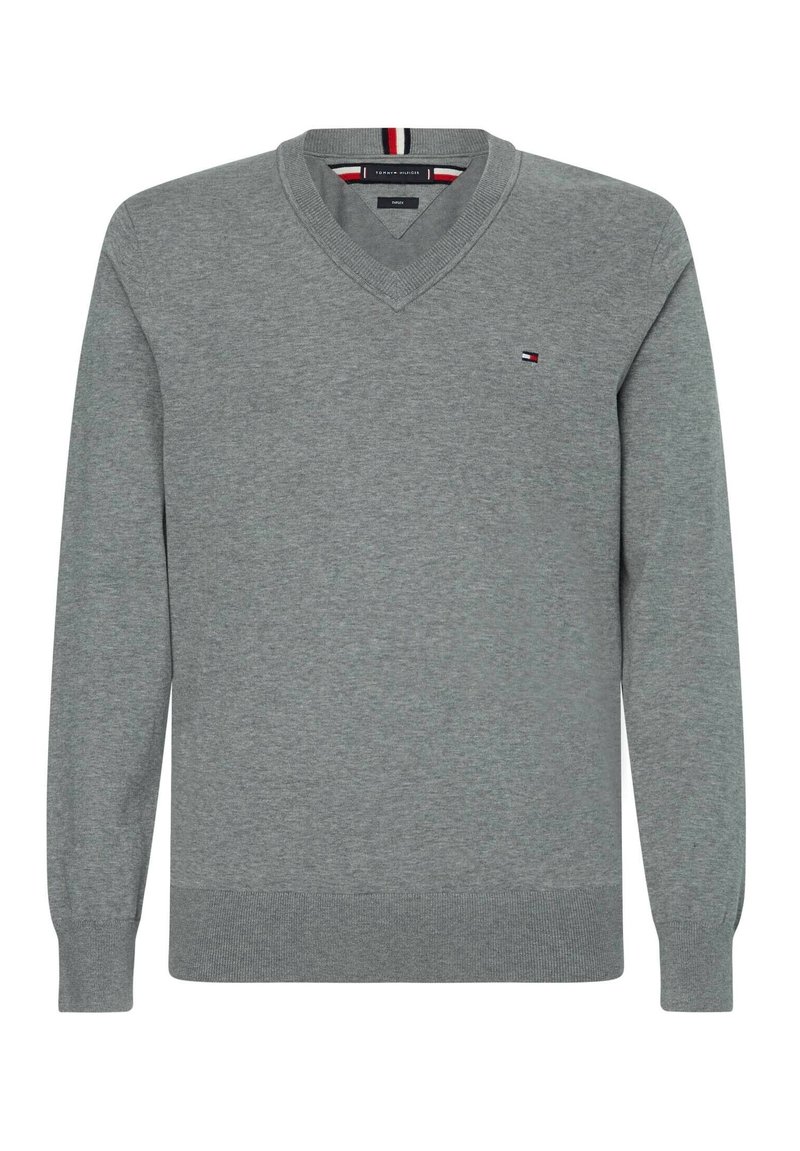 Maglione Baileys da uomo con scollo a V 100% cotone Beige