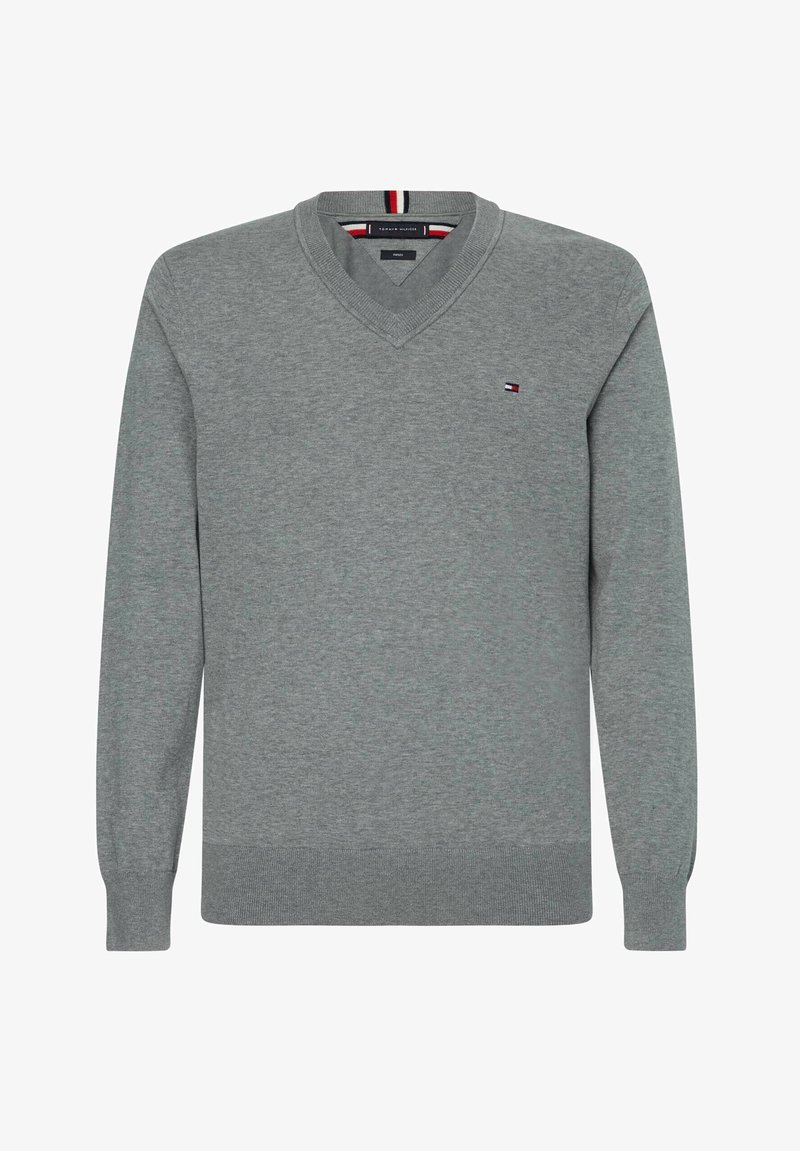 Maglione Baileys da uomo con scollo a V 100% cotone Beige Maglione Baileys da uomo con scollo a V 100% cotone Beige